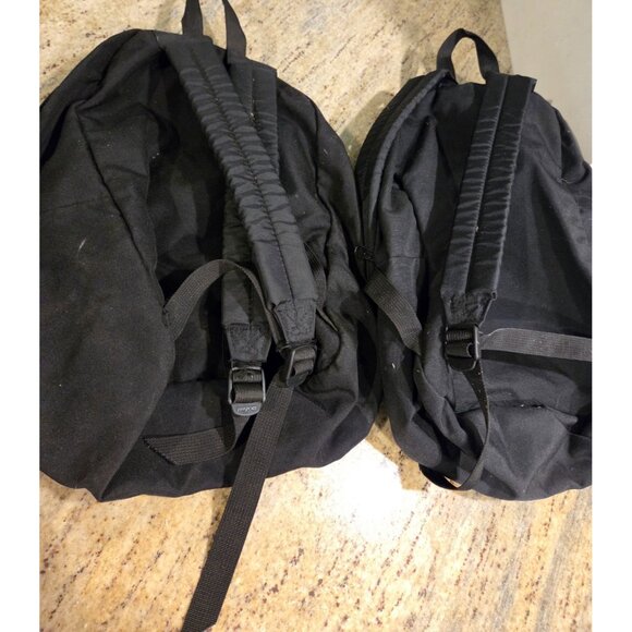 Lot of 2 JANSPORT Backpack Black Classic - Picture 6 of 11